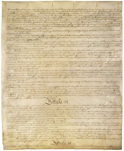 United States Constitution - Page 3 of 4